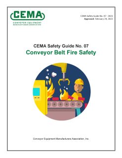 Title Page CEMA Safety Guide No. 07 Conveyor Belt Fire Safety