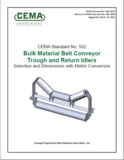 cover image for CEMA standard 502 on trough and return idlers