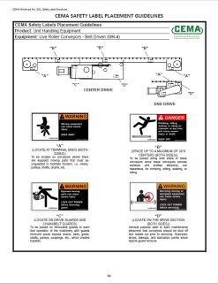 sample page from CEMA Safety Label Guidelines