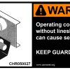 CEMA safety label CHR050027