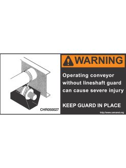 CEMA safety label CHR050027