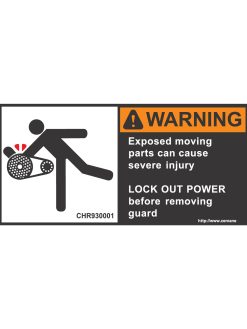 CEMA Safety Label CHR930001