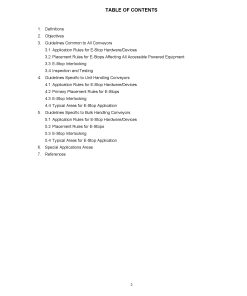 table of contents SBP002