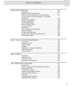 CEMA Belt Book Table of Contents page 3